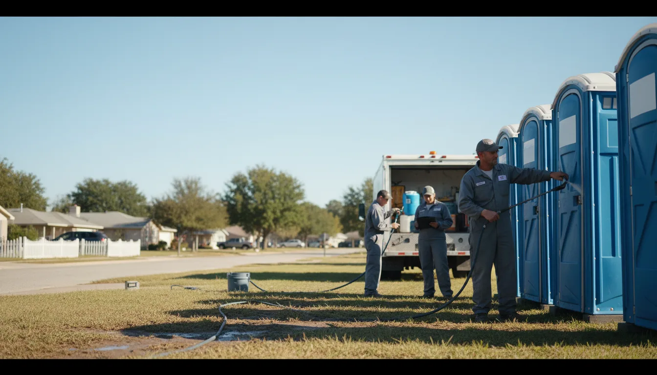 Long-Term Portable Toilet Rental in Saint Louisville, OH near me